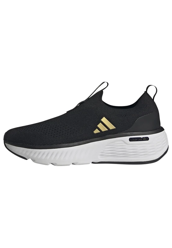 adidas Women's Cloudfoam Go Sock Shoes, core Black/Matte Gold/Cloud White, 6 UK