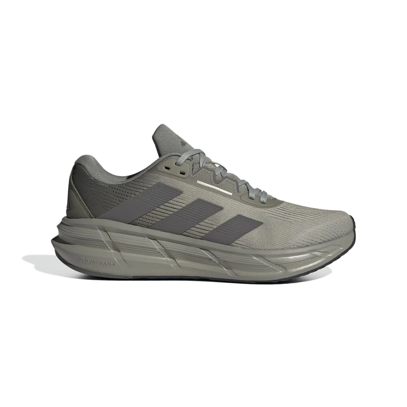 adidas Men's Questar 3 Running Shoes, Silver Pebble/Charcoal/Olive strata, 5.5 UK