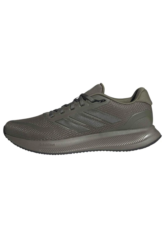 adidas Men's Runfalcon 5 Running Shoes, Olive Strata/Shadow Olive/Core Black, 6 UK