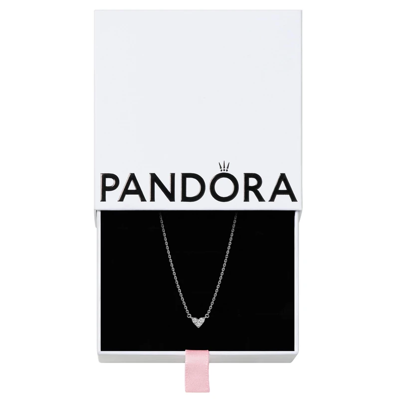 Pandora Drei Sterne Herz Collier-Halskette 393014C01-45 womans necklace