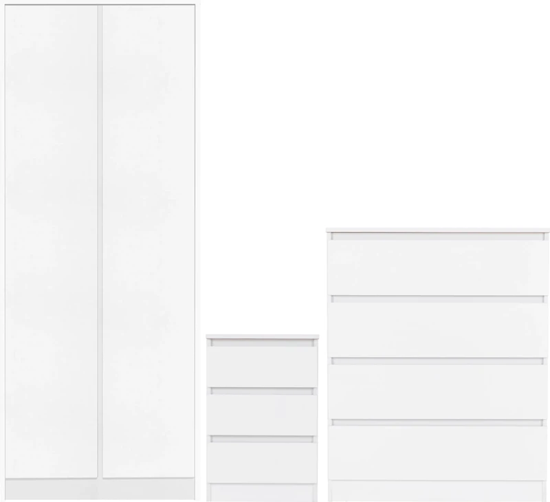 Seconique Malvern Trio Set in White