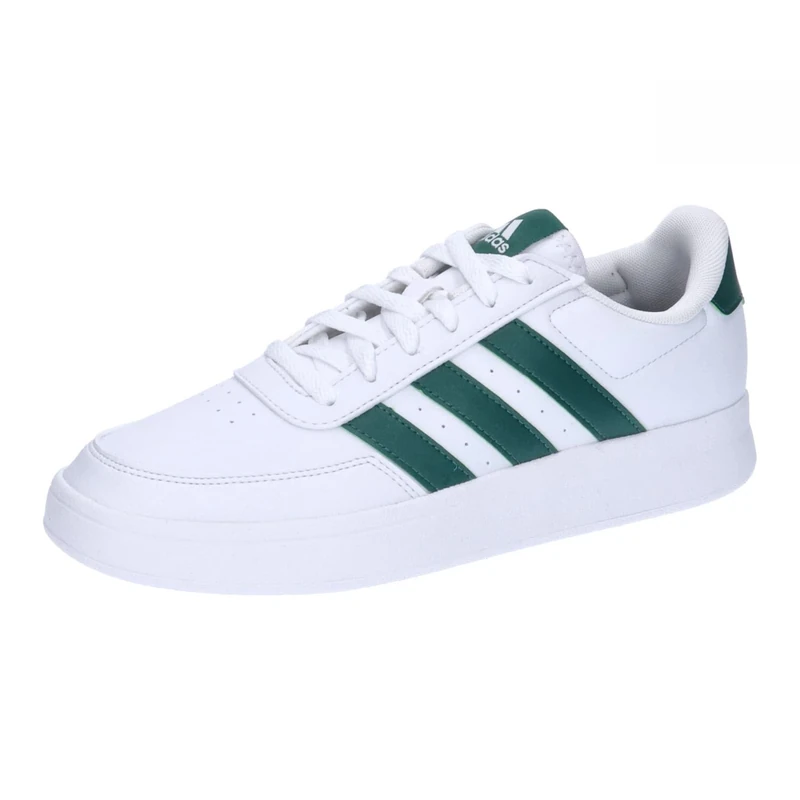 adidas Men's Breaknet 2.0 Shoes, Cloud White/Green/Cloud White, 4 UK - Image 1