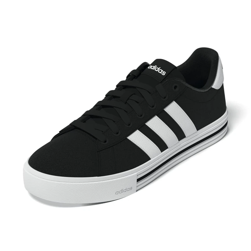 adidas Unisex Daily 4.0 Shoes - Core Black/Cloud White - 8.5 UK - Image 1