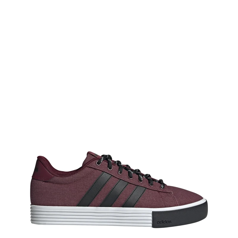 adidas Unisex Daily 4.0 Shoes, Maroon/core Black/Cloud White, 4.5 UK