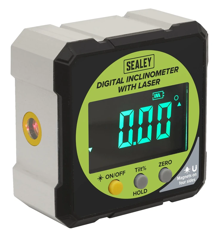 Sealey Digital Inclinometer with Laser - AK9991