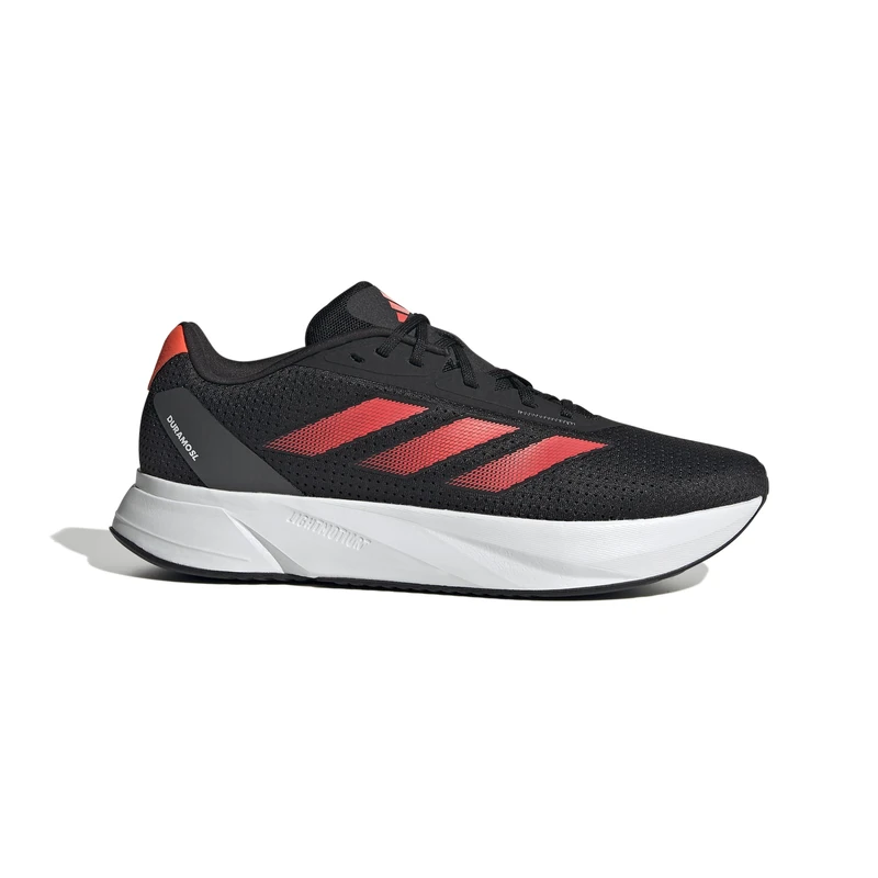 adidas Men's Duramo SL Running Shoes, Carbon Black/Solar RED/Grey SIX, 4 UK - Image 1