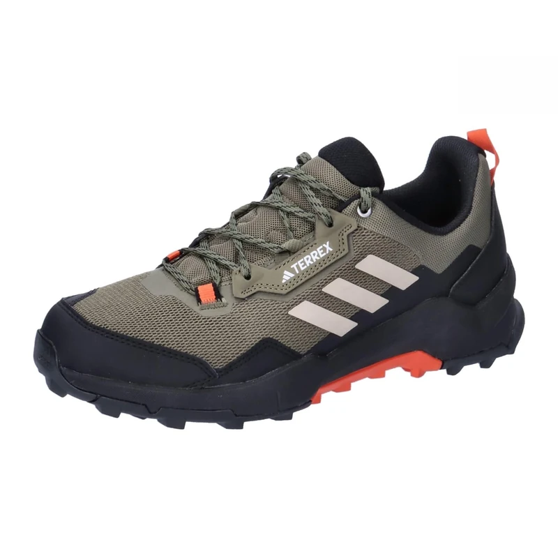 adidas Men's Terrex AX4 Hiking Shoes, Olive strata/Wonder Beige/core Black, 6 UK