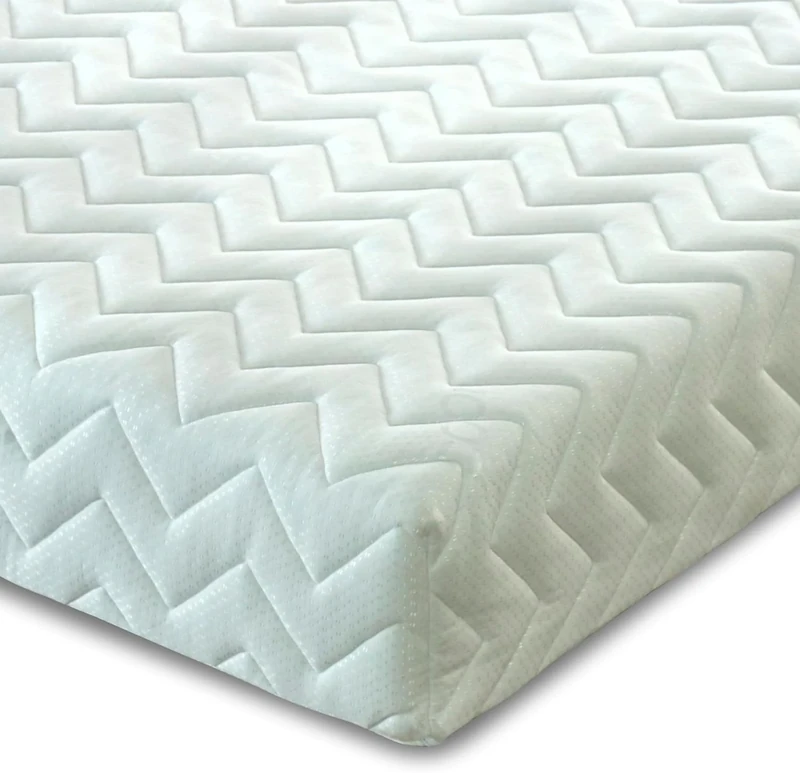 Starlight Beds Harmony 3 Layer All Foam Mattress with Eco Foam and Cooling Foam. 20cm Deep, Firm, Deluxe Comfort Mattress with Removable Cover (King (U.K. Standard))