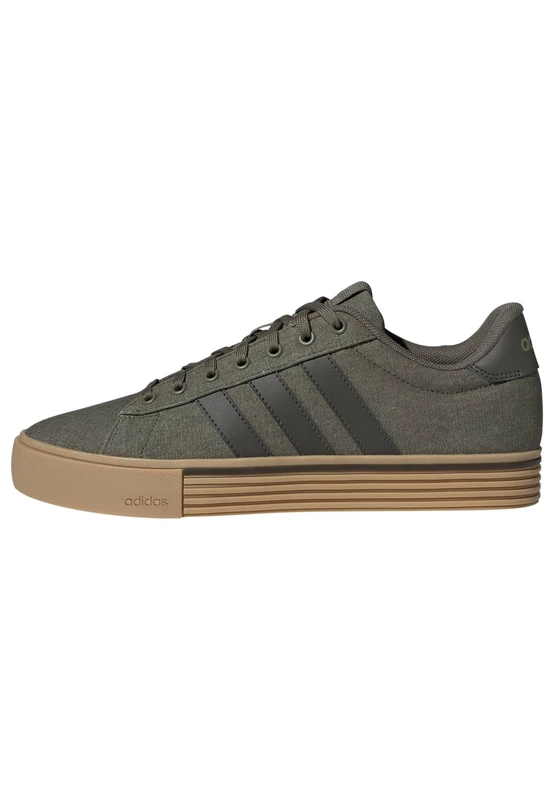 adidas Unisex Daily 4.0 Shoes, Olive Strata/Shadow Olive, 6.5 UK