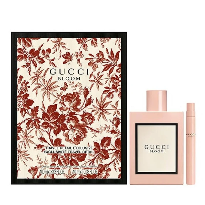GUCCI BLOOM SET: EDP SPRAY 100ML + 10ML