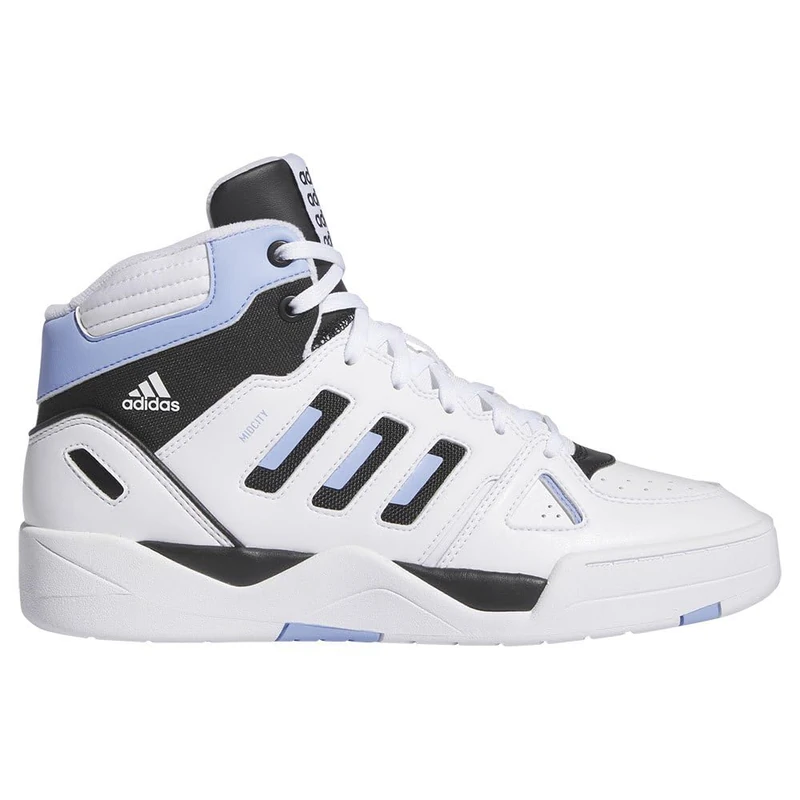 adidas Men's MIDCITY MID Shoes, Cloud White/Blue Spark/core Black, 4 UK