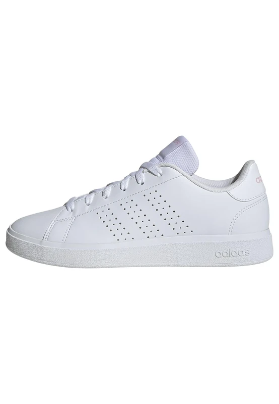 adidas Women's Advantage Base 2.0 Shoes, Cloud White/Cloud White/Clear Pink, 4 UK