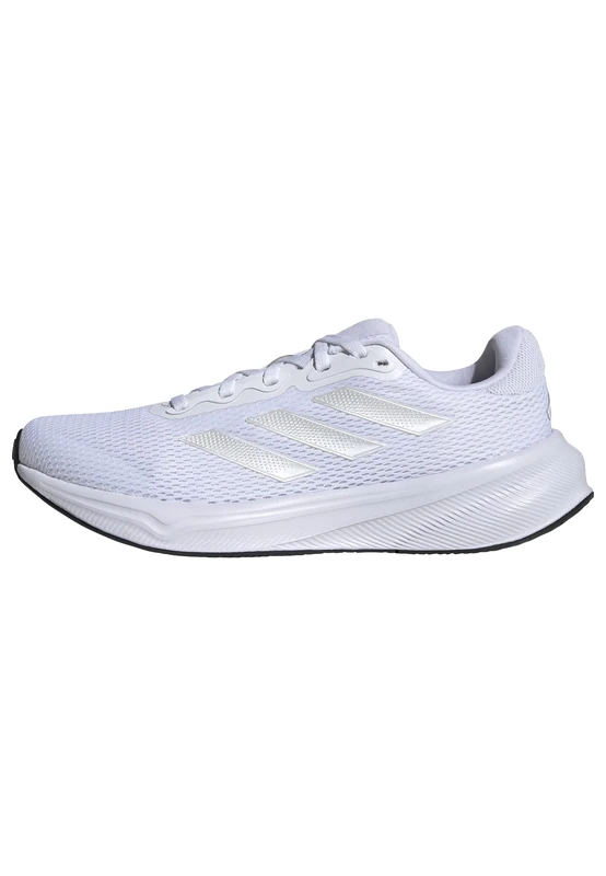 adidas Women's Response Runner Shoes, Cloud White/Zero Metalic/Dash Grey, 10 UK