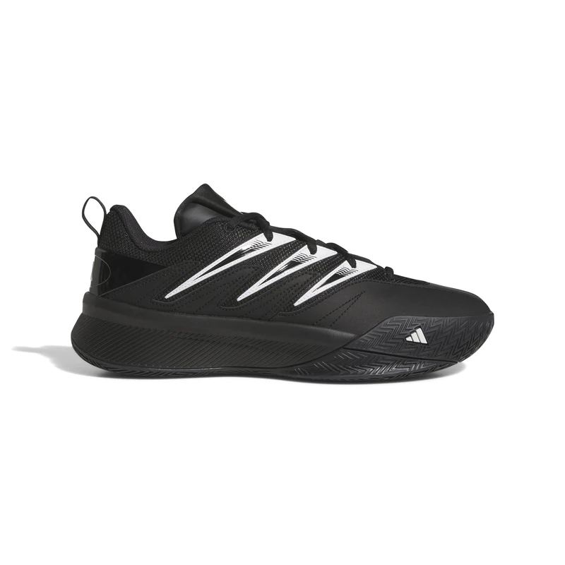 adidas Lillard Dame Certified 2 Low Trainers Basketball Shoes, core Black/Cloud White/core Black, 5.5 UK