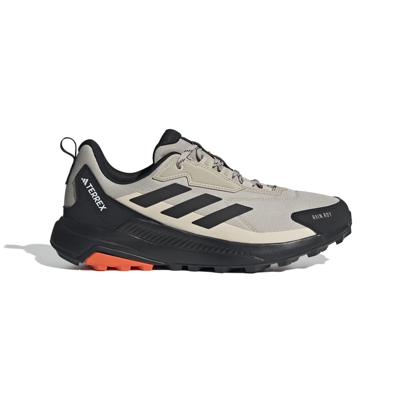 adidas Men's Terrex Anylander RAIN.RDY Hiking Shoes, Beige/core Black/Orange, 6.5 UK