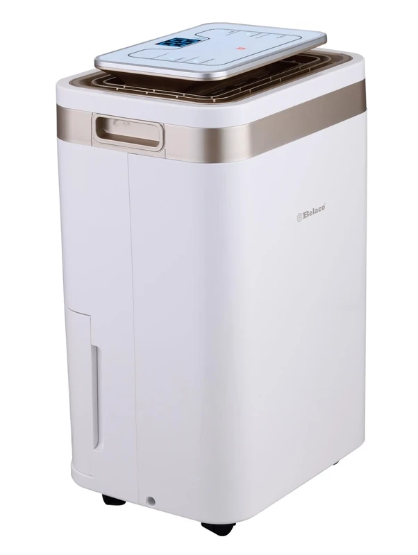 Belaco 12L Dehumidifier for Home & Bedroom, Quiet Low Energy Moisture Extractor with Laundry Drying Mode, Auto Shut-Off, 2L Tank for Damp & Condensation Control