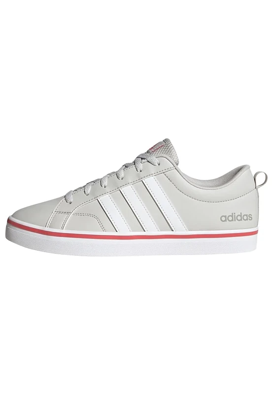 adidas Unisex VS Pace 2.0 Shoes, Grey/Cloud White/Preloved Scarlet, 6.5 UK
