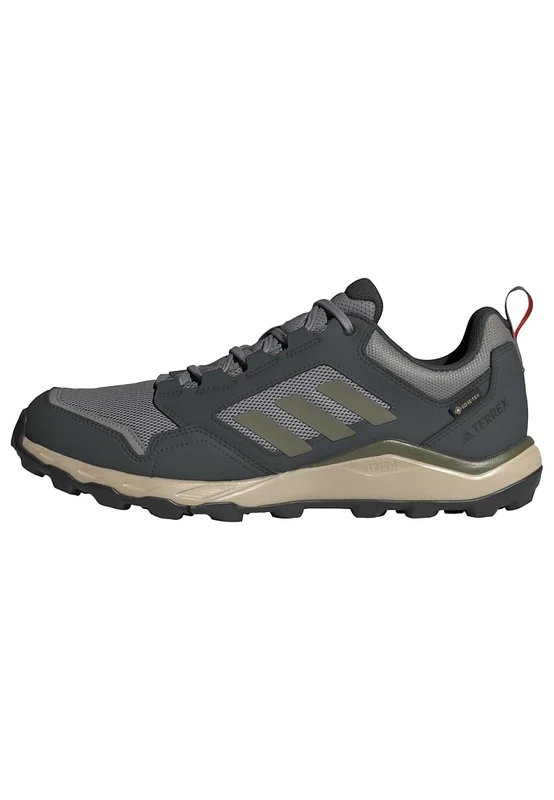 adidas Men's Tracerocker 2.0 Gore-TEX Trail Running Shoes, Solid Grey/Olive Strata/Carbon, 5.5 UK