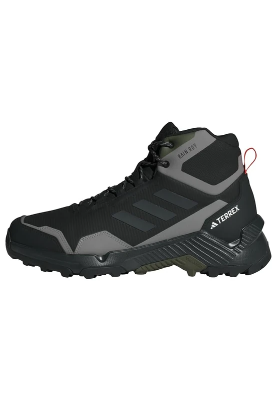 adidas Men's Eastrail 2.0 Mid RAIN.RDY Waterproof Hiking Shoes, Core Black/Carbon/Charcoal Grey, 11 UK