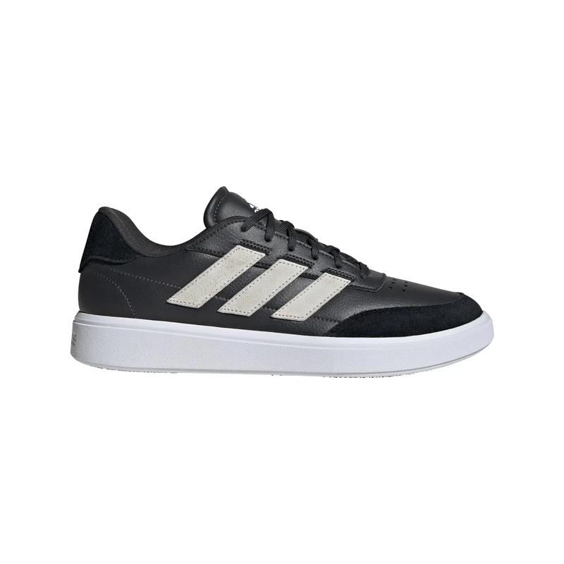adidas Men's Courtblock Shoes, Carbon/Cloud White/core Black, 10 UK