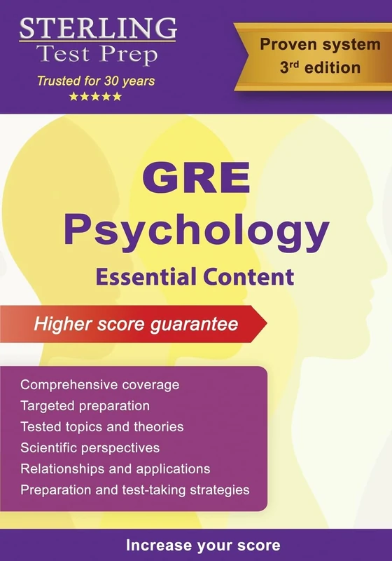 GRE Psychology: Comprehensive Review for GRE Psychology Subject Test - Image 1