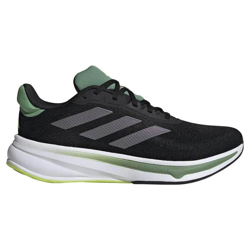 adidas Men's Response Super M Running Shoes, core Black/Grey Five/preloved Green, 6.5 UK