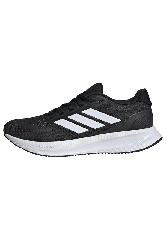 adidas Women's Runfalcon 5 Running Shoes, Core Black/Cloud White/Core Black, 7.5 UK