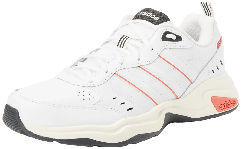 adidas Men's Strutter Shoes, Cloud White/Cloud White/Carbon, 3.5 UK