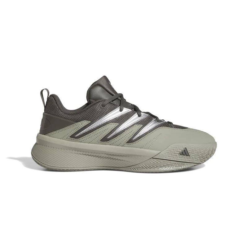 adidas Lillard Dame Certified 2 Low Trainers Basketball Shoes, Cinder/Silver Pebble/Silver met, 6.5 UK