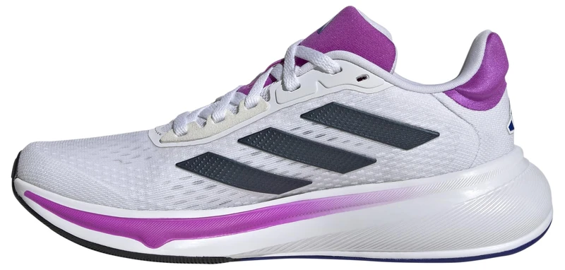 adidas Women's Response Super Running Shoes, Cloud White/Aurora Ink/Purple Burst, 4 UK