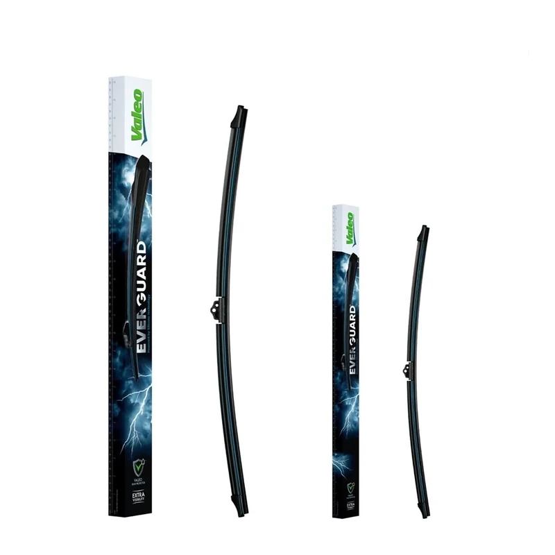 VALEO EVERGUARD - Premium - A kit of Silicone Flat Wiper Blades VSF70+VSF35, Lengths: 28 Inches+14 Inches - Front (Pack of 2)