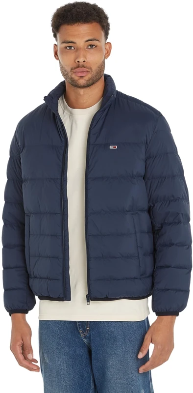 Tommy Jeans Men's Transitional Puffer Jacket, Blue (Dark Night Navy), XS