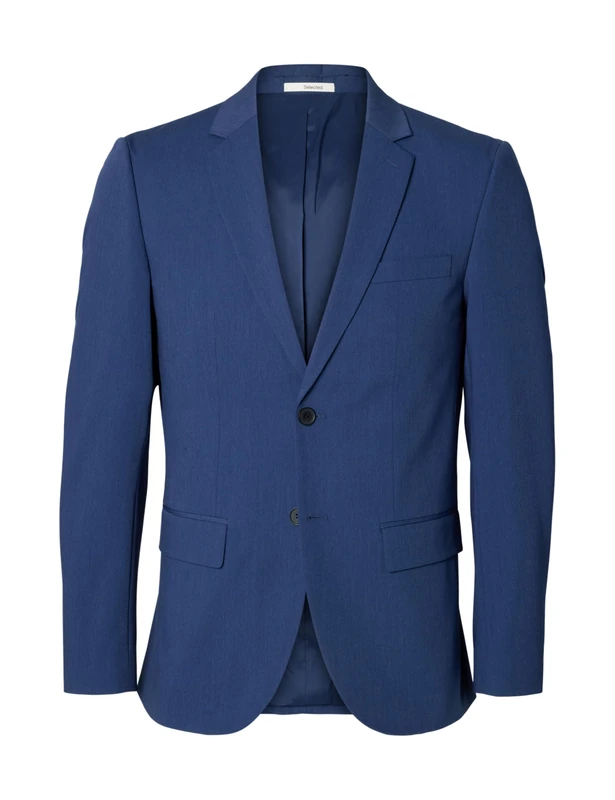 SELECTED HOMME Male Slim Fit Blazer, Blue Depths, 40