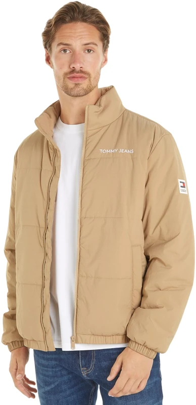 Tommy Jeans Men's Transitional Jacket, Beige (Gentle Gold), 3XL - Image 1