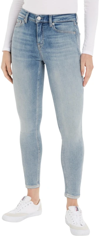 Tommy Jeans Women's Nora Skinny Fit Jeans, Blue (Denim Light), 26W/34L