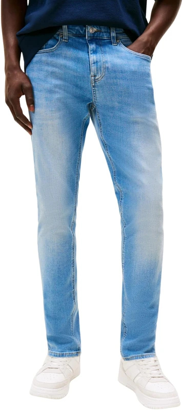 Tommy Jeans Men's Austin Slim Tprd Ch0237 Co Slim, Denim Medium, 31W / 32L