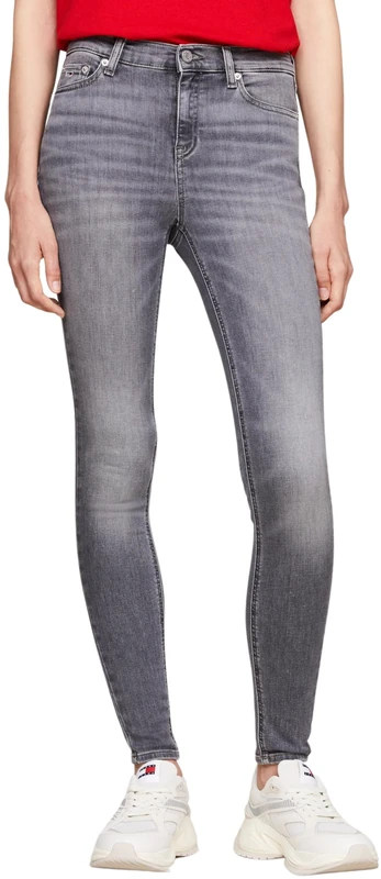 Tommy Jeans Women's Nora Skinny Fit Jeans, Blue (Denim Black), 24W/34L