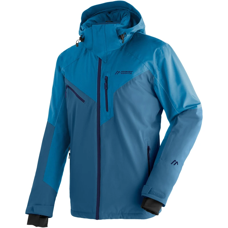 maier sports Pajares, Men's warm ski jacket, Waterproof winter jacket with 2-way stretch, MTEX weather protection and mTHERM for high heat retention, PFC-free