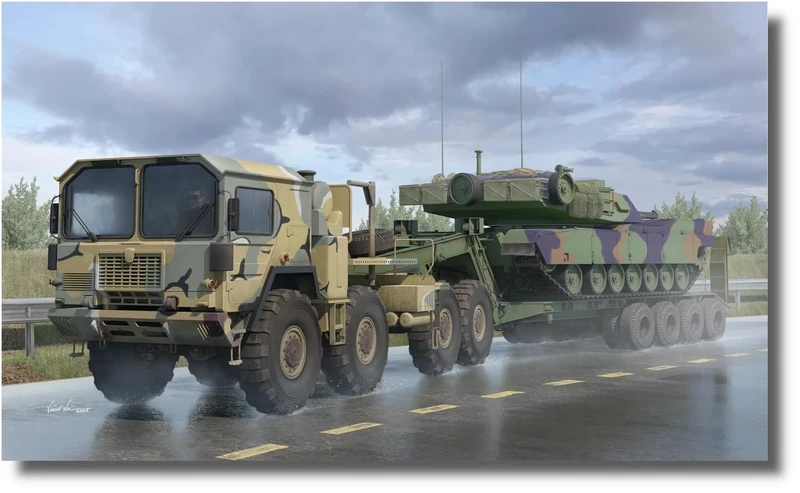 I love Kit 1:35 - M1014 w/ M747 Semi Trailer