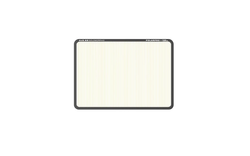 PolarPro - GoldMorphic - 4x5.65 Filter - Aluminum Frame - 100% Visible Filter Etchings - Fingerprint-Free Handling - Enhanced Color Accuracy