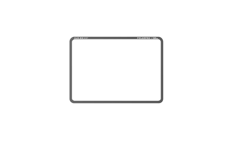 PolarPro - Mist Light [1/8] - 4x5.65 Filter - Aluminum Frame - 100% Visible Filter Etchings - Fingerprint-Free Handling - Enhanced Color Accuracy