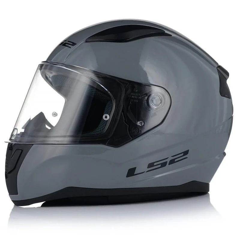 LS2 FF353 Rapid II Full Face ECE22.06 Approved Motorcycle Helmet Motorbike Racing Sports Crash Helmet Nardo Grey (M)