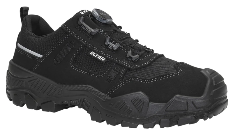 ELTEN Mixed Mike Boa Black Low ESD S3s Industrial Boot, Black, 44 EU, Black, 10 UK