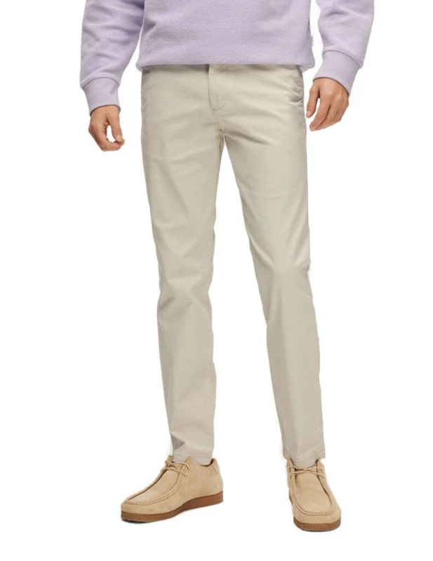 SELECTED HOMME Men's Chino Trousers, Moonstruck, 30 W/34 L