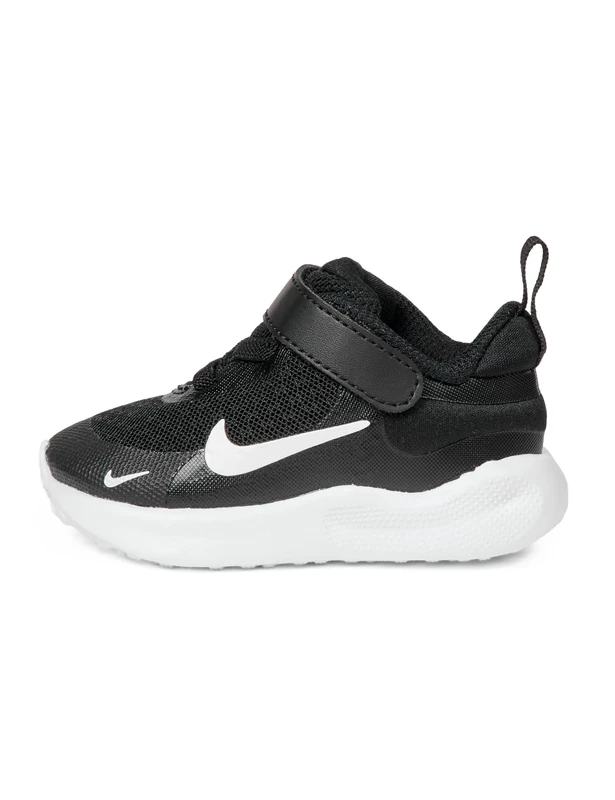 NIKE Unisex Kids Revolution 7 Black/White-White Sneaker, Black White White, 21 EU/4.5 UK