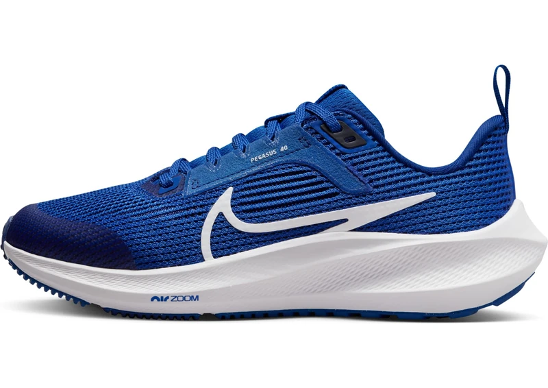 Nike Zoom Pegasus 40 (Gs) Sneaker, Game Royal/White-Deep Royal Bl, 2 UK