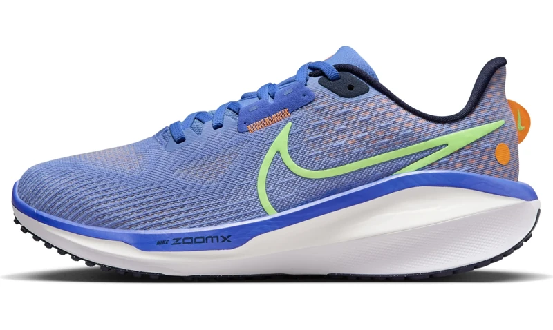 NIKE Women's Vomero 17 Low, Polar Lime Blast Blue Joy White, 6 UK