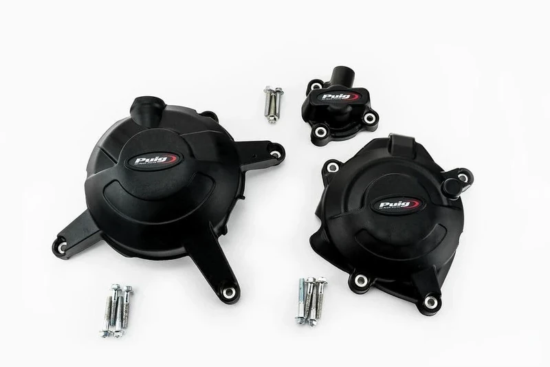 Puig 21520N Engine Cover Track for Championship Black