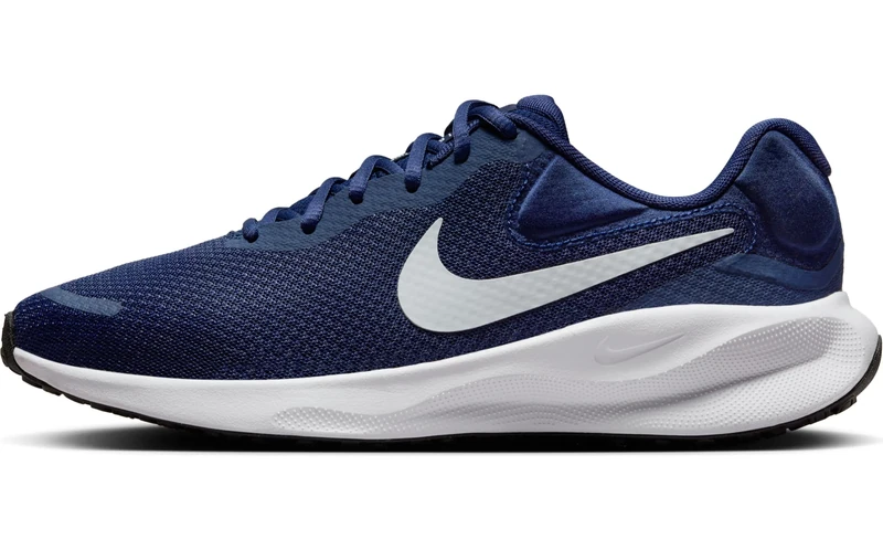Nike Revolution 7 Sneaker Midnight Navy/Pure Platinum-Bl 8.5