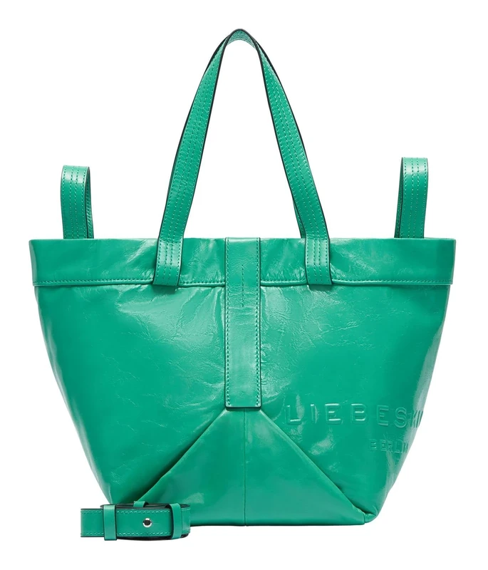 LIEBESKIND Women's Shopper S-Elvira Pt, Jade Crinkle S, Small